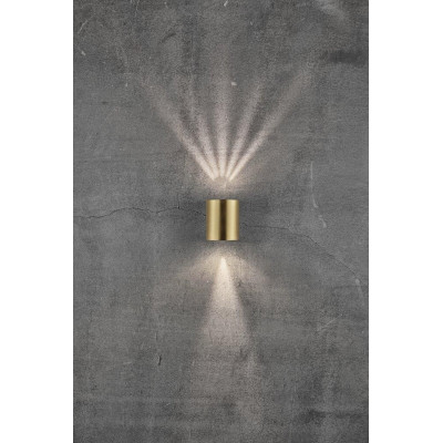 Kinkiet CANTO 2 2X6W LED IP44 mosiądz 49701035 Nordlux