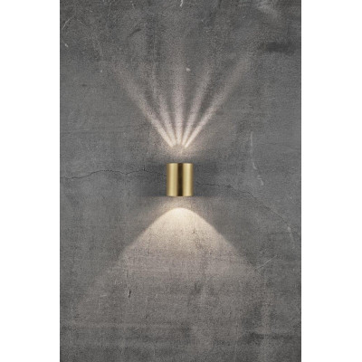 Kinkiet CANTO 2 2X6W LED IP44 mosiądz 49701035 Nordlux