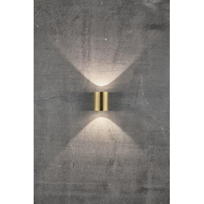 Kinkiet CANTO 2 2X6W LED IP44 mosiądz 49701035 Nordlux