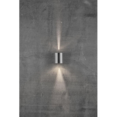 Kinkiet CANTO 2 2X6W LED IP44 stal nierdzewna 49701034 Nordlux