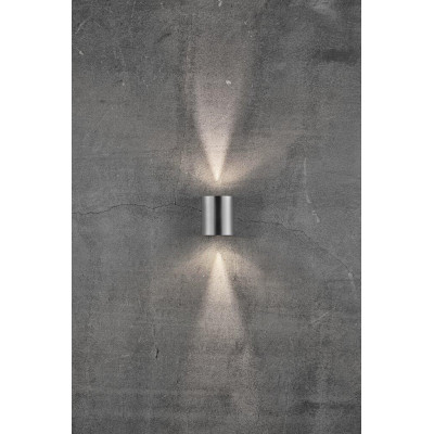 Kinkiet CANTO 2 2X6W LED IP44 stal nierdzewna 49701034 Nordlux
