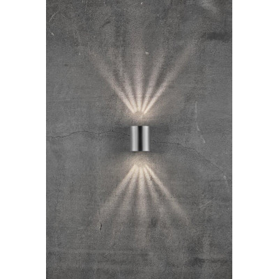 Kinkiet CANTO 2 2X6W LED IP44 stal nierdzewna 49701034 Nordlux