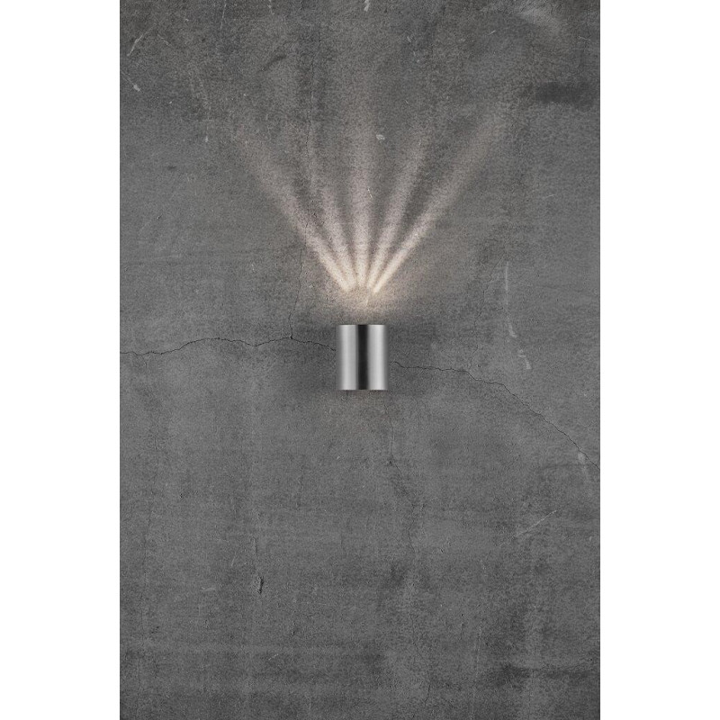 Wall lamp CANTO 2 2X6W LED IP44 stainless steel 49701034 Nordlux