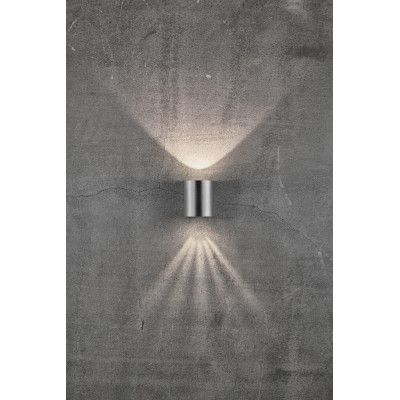 Kinkiet CANTO 2 2X6W LED IP44 stal nierdzewna 49701034 Nordlux
