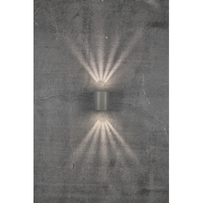 Kinkiet CANTO 2 2X6W LED IP44 szary 49701010 Nordlux