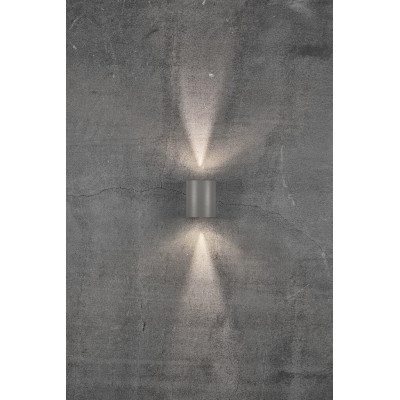 Wall lamp CANTO 2 2X6W LED IP44 gray 49701010 Nordlux