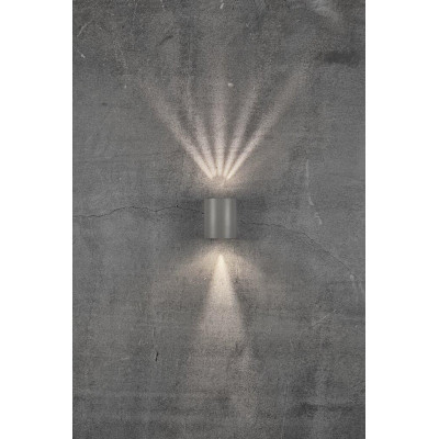 Kinkiet CANTO 2 2X6W LED IP44 szary 49701010 Nordlux