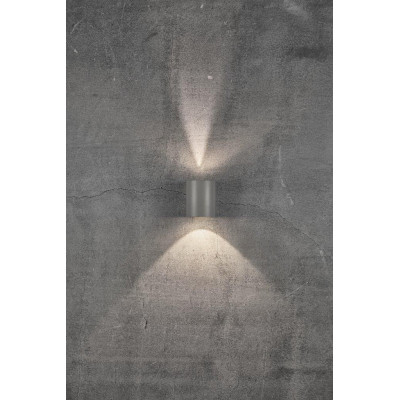 Kinkiet CANTO 2 2X6W LED IP44 szary 49701010 Nordlux