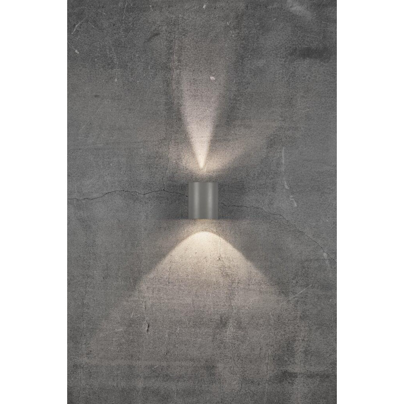 Wall lamp CANTO 2 2X6W LED IP44 gray 49701010 Nordlux