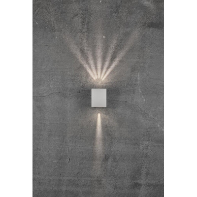 Wall lamp CANTO 2 2X6W LED IP44 white 49701001 Nordlux