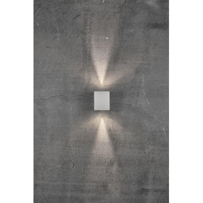 Wall lamp CANTO 2 2X6W LED IP44 white 49701001 Nordlux