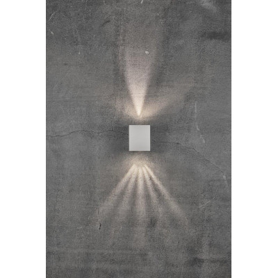 Wall lamp CANTO 2 2X6W LED IP44 white 49701001 Nordlux