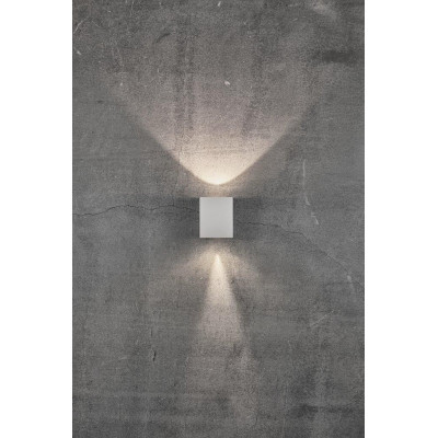 Wall lamp CANTO 2 2X6W LED IP44 white 49701001 Nordlux
