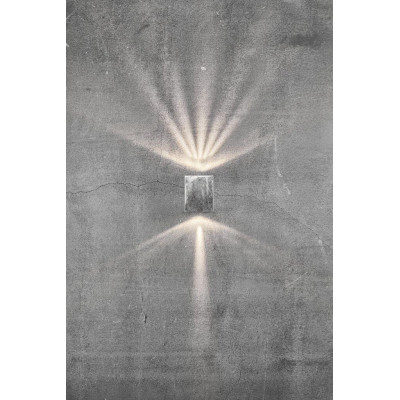 Wall lamp CANTO 2 2X5W LED IP44 galvanized 49701031 Nordlux