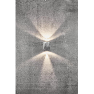 Wall lamp CANTO 2 2X5W LED IP44 galvanized 49701031 Nordlux