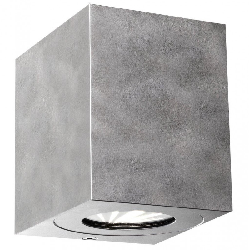 Wall lamp CANTO 2 2X5W LED IP44 galvanized 49701031 Nordlux