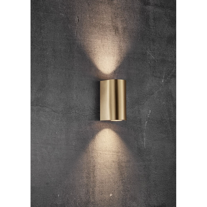 Wall lamp CANTO MAXI 2 2X28W GU10 IP44 gold 49721035 Nordlux