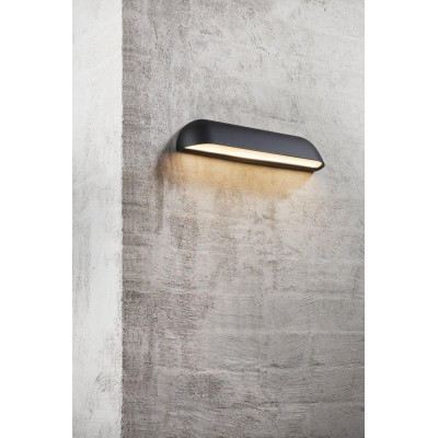 Wall lamp FRONT 36 12W LED IP44 black 84091003 Nordlux