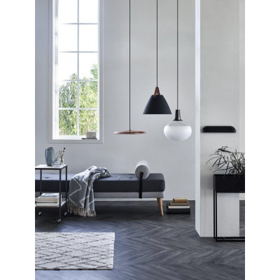 Wall lamp FRONT 36 12W LED IP44 black 84091003 Nordlux