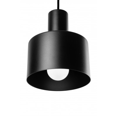 ENKEL 1 czarna sufitowa lampa wisząca