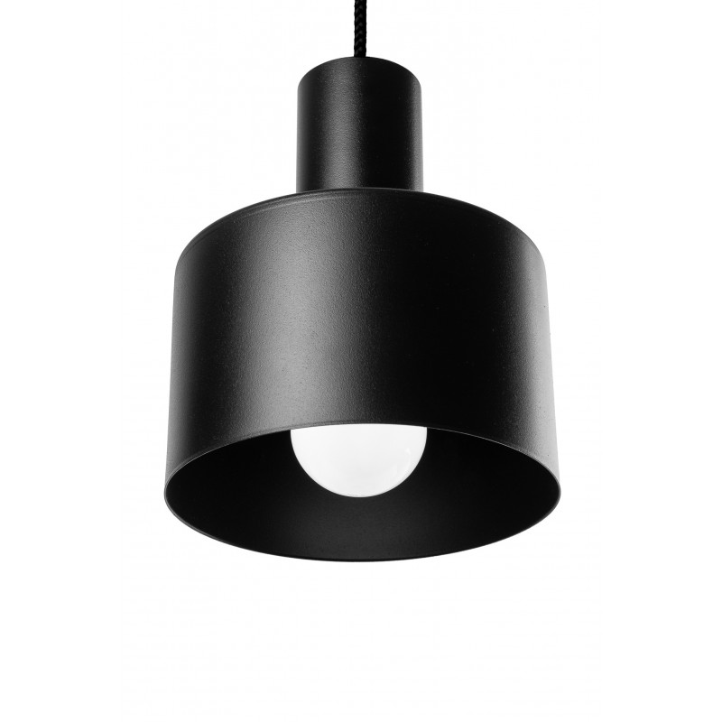 ENKEL 1 czarna sufitowa lampa wisząca
