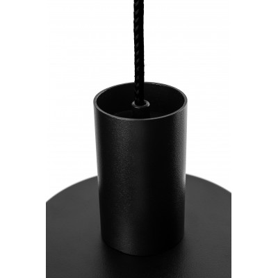 ENKEL 1 czarna sufitowa lampa wisząca
