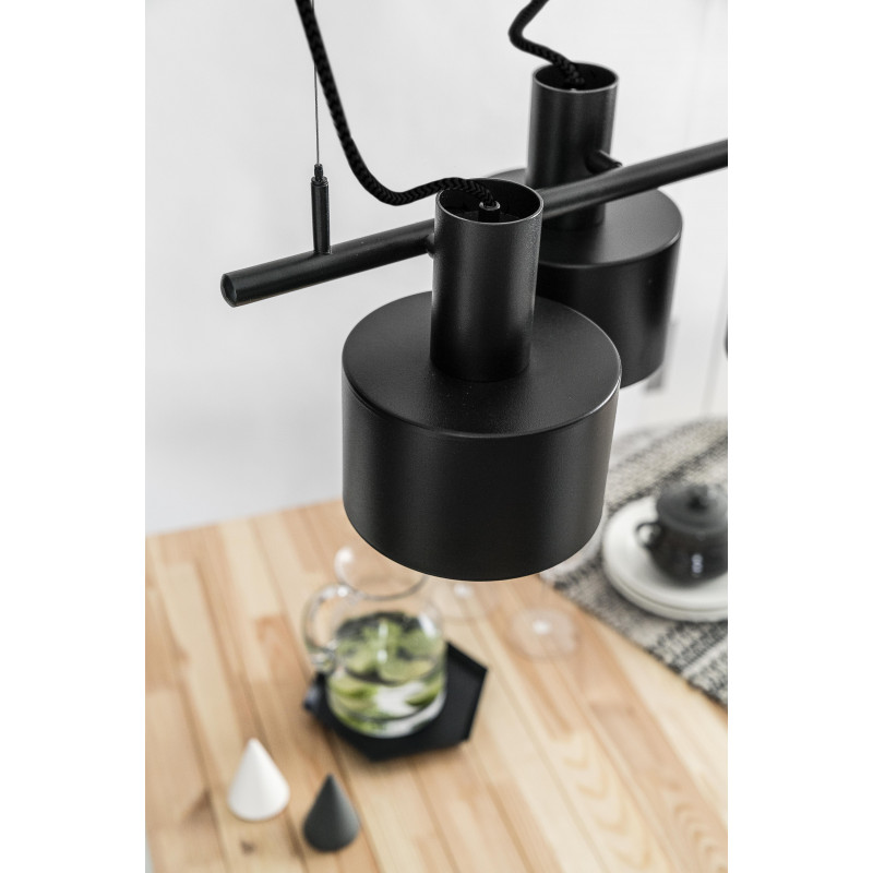 ENKEL 4 black ceiling pendant lamp
