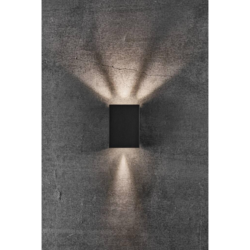 Wall lamp FOLD 10 2X3.5W LED IP54 black 2019041003 Nordlux