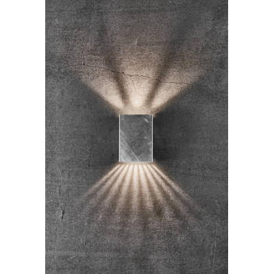 Wall lamp FOLD 10 2X3.5W LED IP54 galvanized steel 2019041031 Nordlux