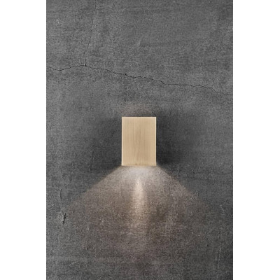 Wall lamp FOLD 10 2X3.5W LED IP54 brass 2019041035 Nordlux