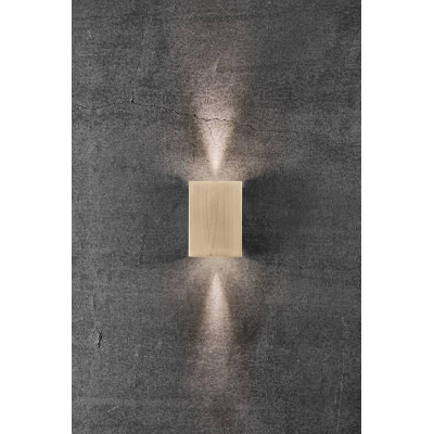 Kinkiet FOLD 10 2X3,5W LED IP54 mosiądz 2019041035 Nordlux