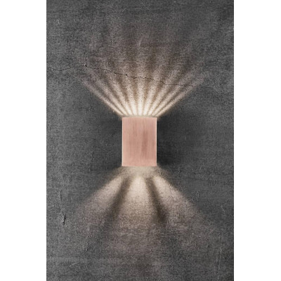 Kinkiet FOLD 10 2X3,5W LED IP54 miedź 2019041030 Nordlux