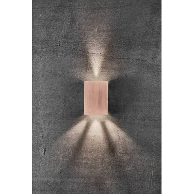 Kinkiet FOLD 10 2X3,5W LED IP54 miedź 2019041030 Nordlux