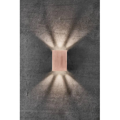 Kinkiet FOLD 10 2X3,5W LED IP54 miedź 2019041030 Nordlux