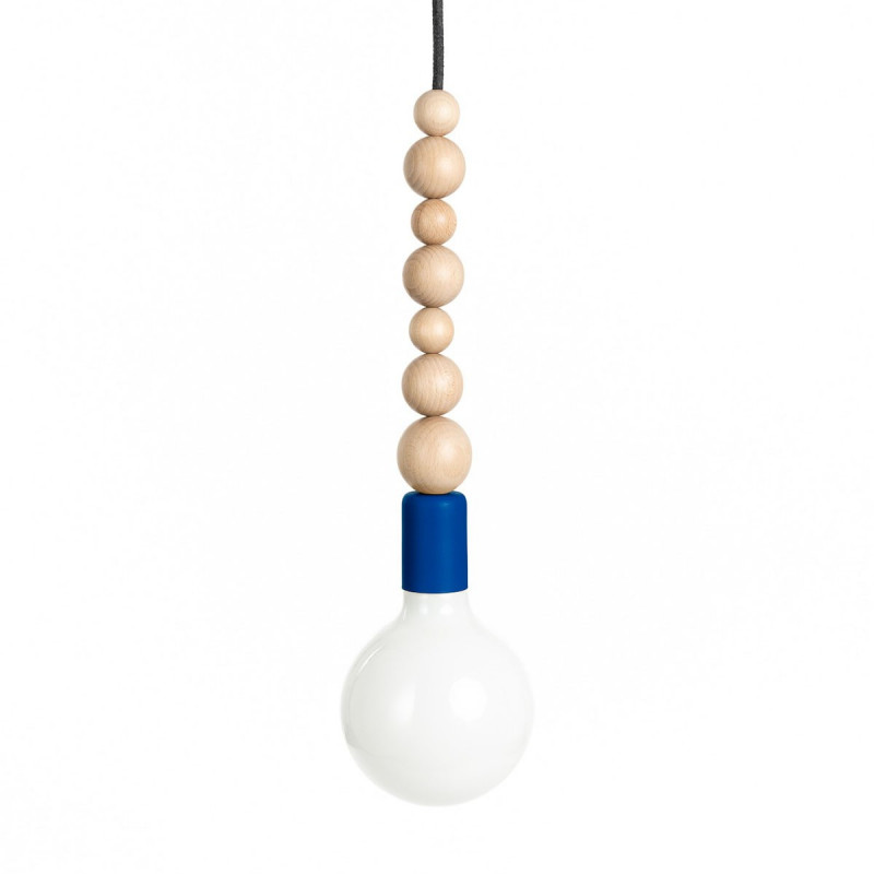 Loft Sfarer dark blue structural wall lamp