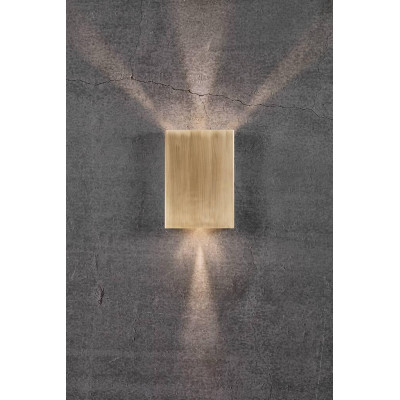 Kinkiet FOLD 15 2x5W LED IP54 mosiądz 2019051035 Nordlux