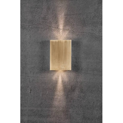 Kinkiet FOLD 15 2x5W LED IP54 mosiądz 2019051035 Nordlux