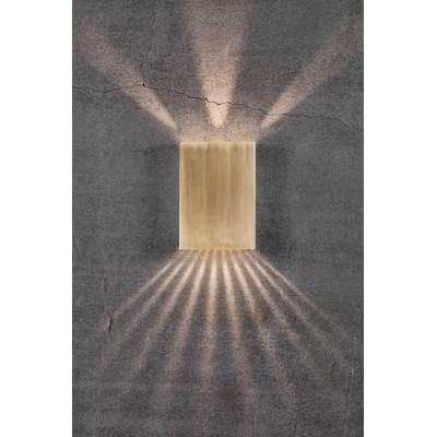 Kinkiet FOLD 15 2x5W LED IP54 mosiądz 2019051035 Nordlux