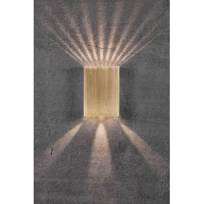 Kinkiet FOLD 15 2x5W LED IP54 mosiądz 2019051035 Nordlux