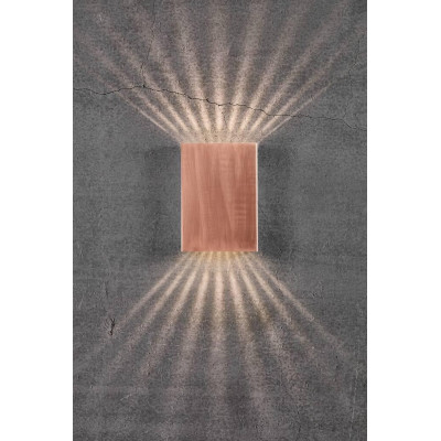 Kinkiet FOLD 15 2x5W LED IP54 miedź 2019051030 Nordlux