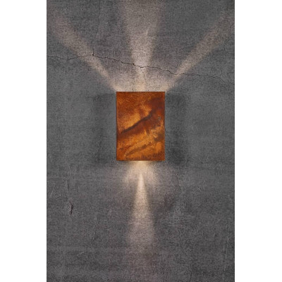 Kinkiet FOLD 15 2x5W LED IP54 rdzawy 2019051038 Nordlux