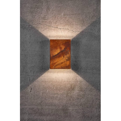 Kinkiet FOLD 15 2x5W LED IP54 rdzawy 2019051038 Nordlux