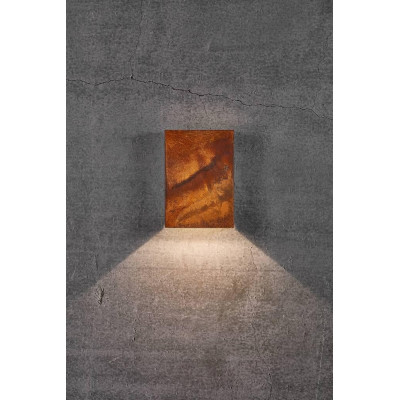 Kinkiet FOLD 15 2x5W LED IP54 rdzawy 2019051038 Nordlux
