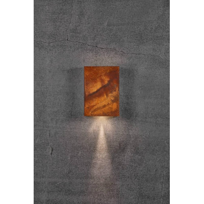 Kinkiet FOLD 15 2x5W LED IP54 rdzawy 2019051038 Nordlux