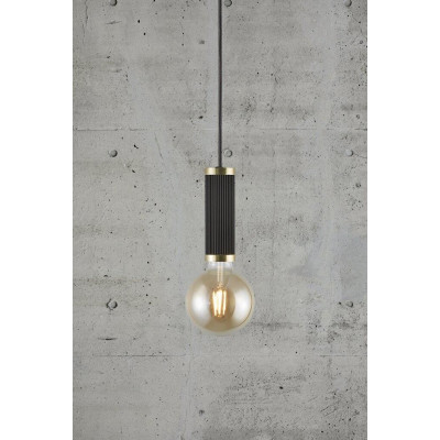 Lampa wisząca / sufitowa GALLOWAY E27 40W czarna 2011053003 Nordlux