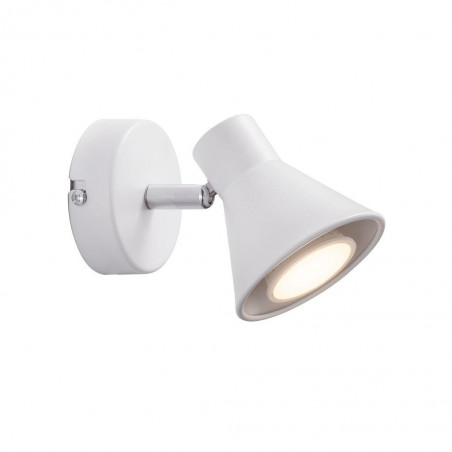White wall lamp Eik with adjustable shade Nordlux