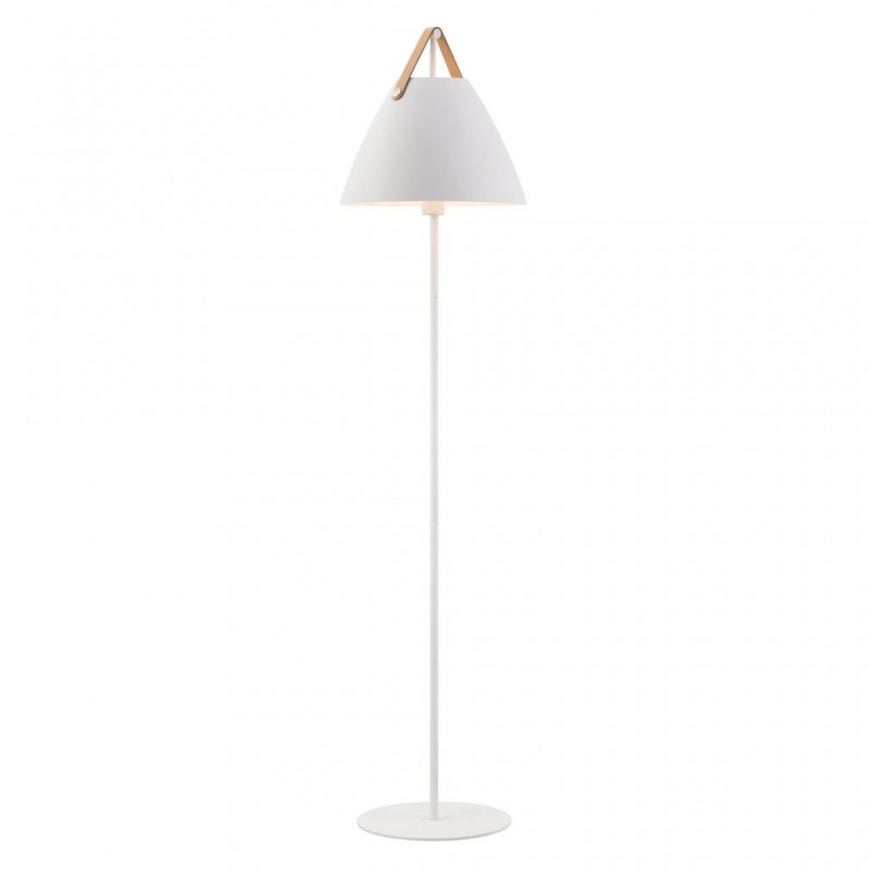 Floor / standing lamp STRAP E27 40W white 46234001 Nordlux