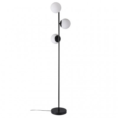 Floor / standing lamp LILLY E14 3x15W black 48613003 Nordlux