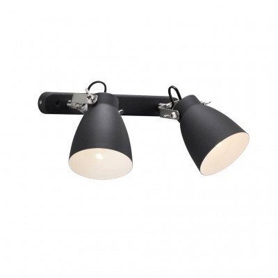 Ceiling lamp LARGO 2x25W E27 black 47060003 Nordlux