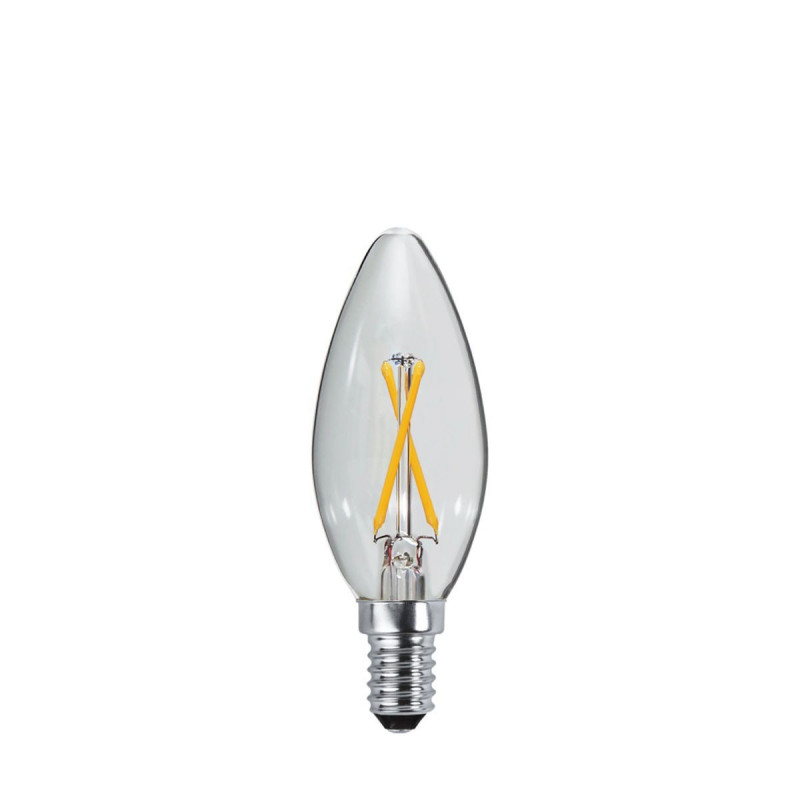 CLEAR LED Bulb E14 C35 2.3W 4000K Natural White Light Star Trading